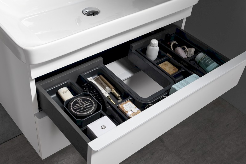 SITIA umyvadlová skříňka 75,6x50x44,2cm, 2xzásuvka, borovice rustik SI080-1616