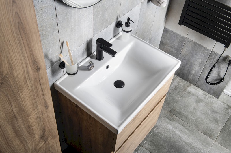 SAVA 65 keramické umyvadlo nábytkové 65x46cm, bílá 2065