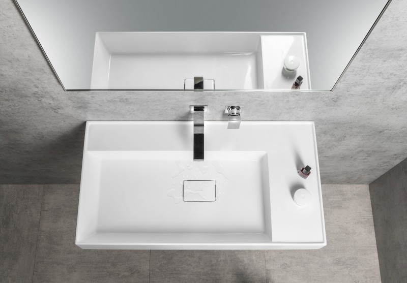 SPECTRE podomítková dvouprvková umyvadlová baterie, chrom 1102-78