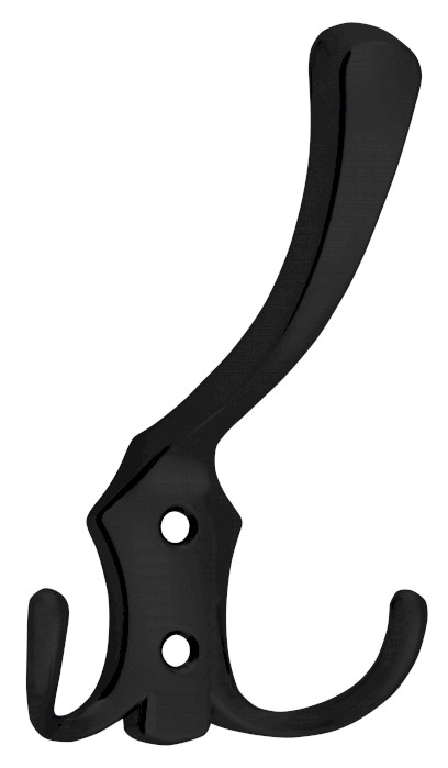 Háček velký, černá mat 10088B