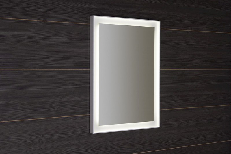 FLUT zrcadlo s LED podsvícením 60x80cm, bílá FT060