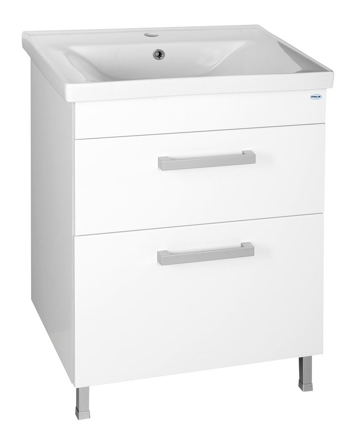 SAVA 65 keramické umyvadlo nábytkové 65x46cm, bílá 2065