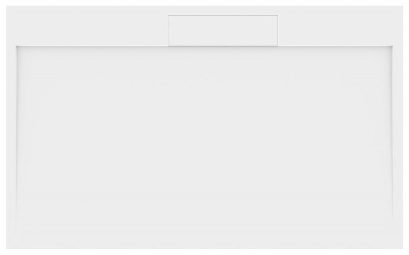 IRENA sprchová vanička z litého mramoru, obdélník 160x100cm, bílá HI160100