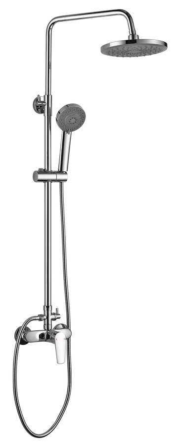 BARON sprchový sloup s pákovou baterií, chrom 612.139.1