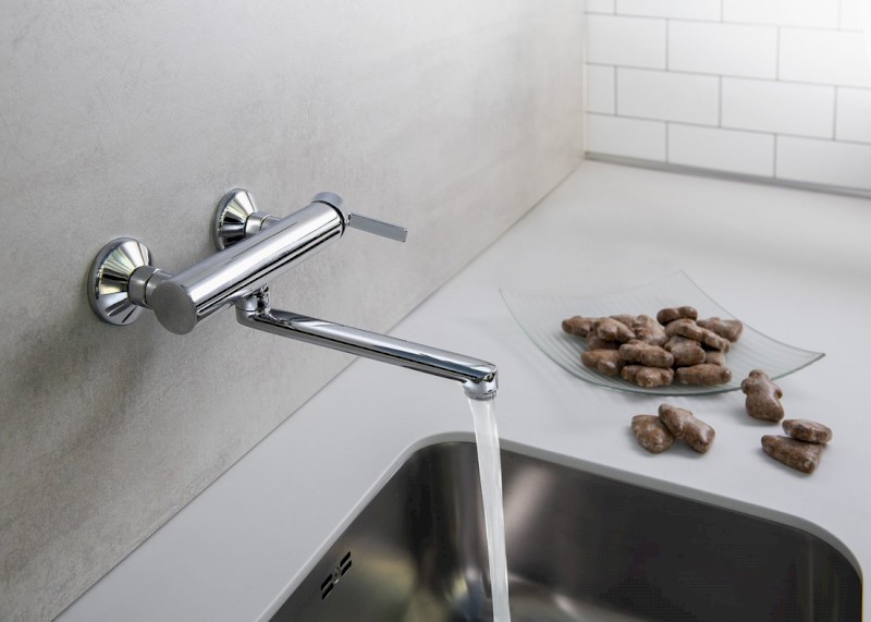 ESPADA nástěnná dřezová baterie, chrom ES15