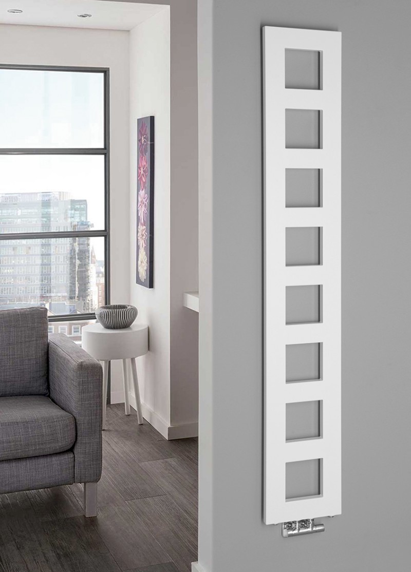 BLOCK otopné těleso 280x1750 mm, bílá mat IR184