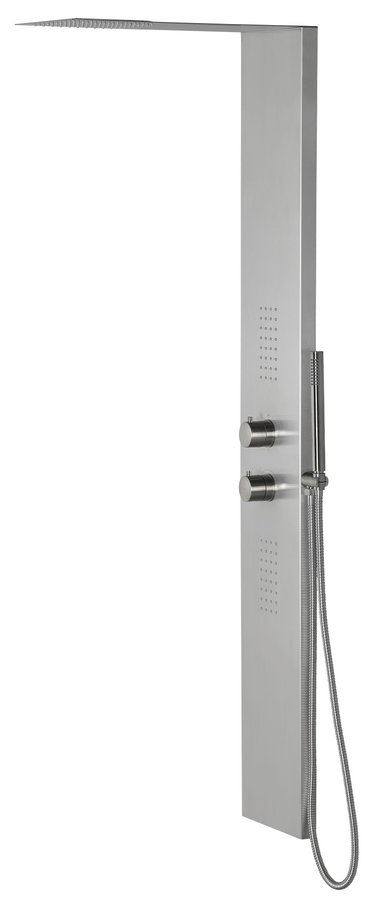 GRACE sprchový panel 220x1450mm, nerez mat WN326