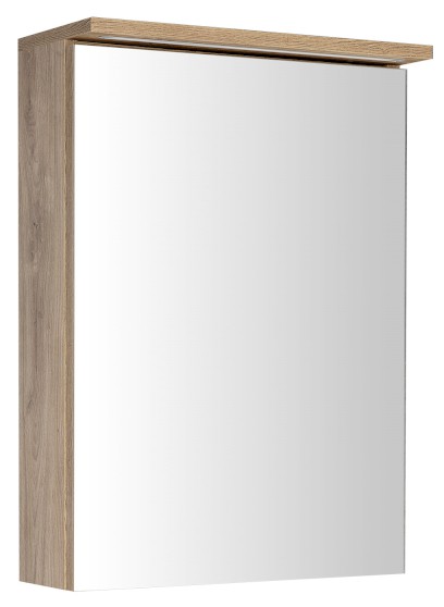 KAWA STRIP galerka s LED osvětlením 50x70x22cm, dub emporio WGL35S
