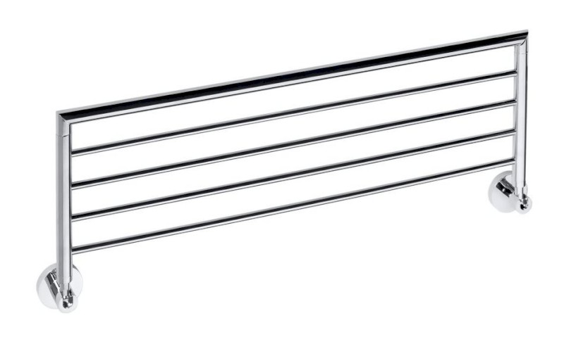 X-ROUND polička na ručníky výklopná 600mm, chrom XR420