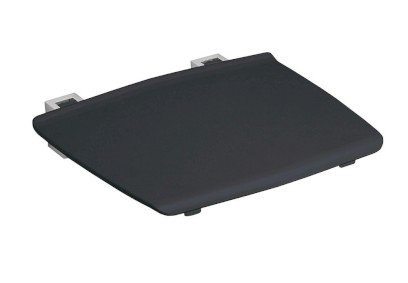 GELCO sklopné sedátko do sprchového koutu 32,5x32,5cm, tmavě šedá GS120G