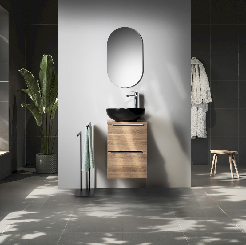 EMONA umyvadlová skříňka 39,4x55x39cm, bílá lesk EM040-3030