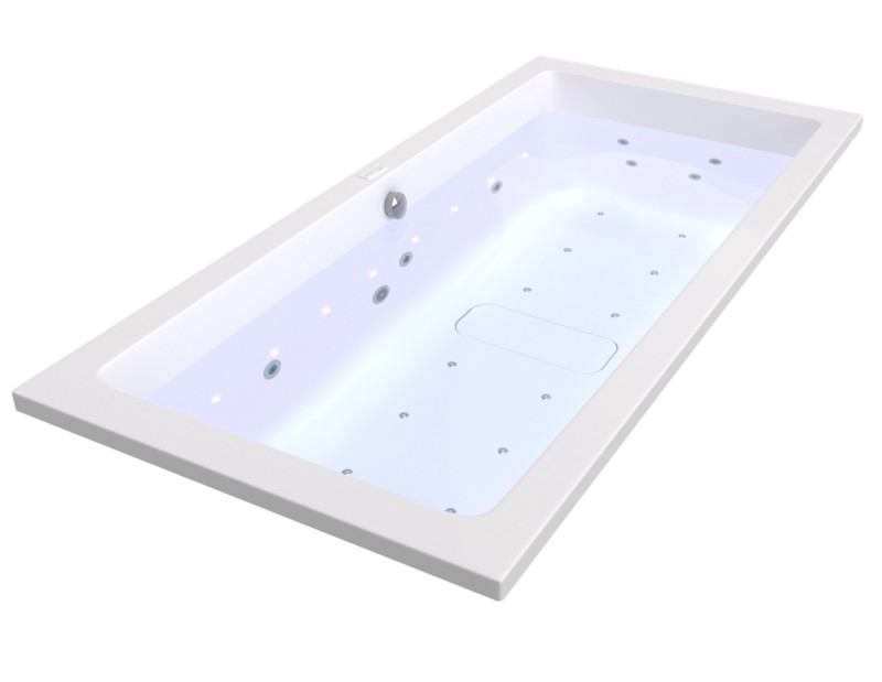 COLORTERAPIE RGB vnitřní bodové osvětlení vany, 8 LED diod 91408