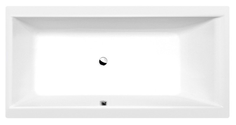 CLEO obdélníková vana 180x90x48cm, bílá mat 13111.11