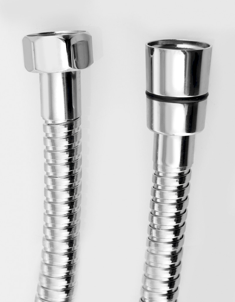 POWERFLEX kovová sprchová hadice, 200cm, chrom FLEX200