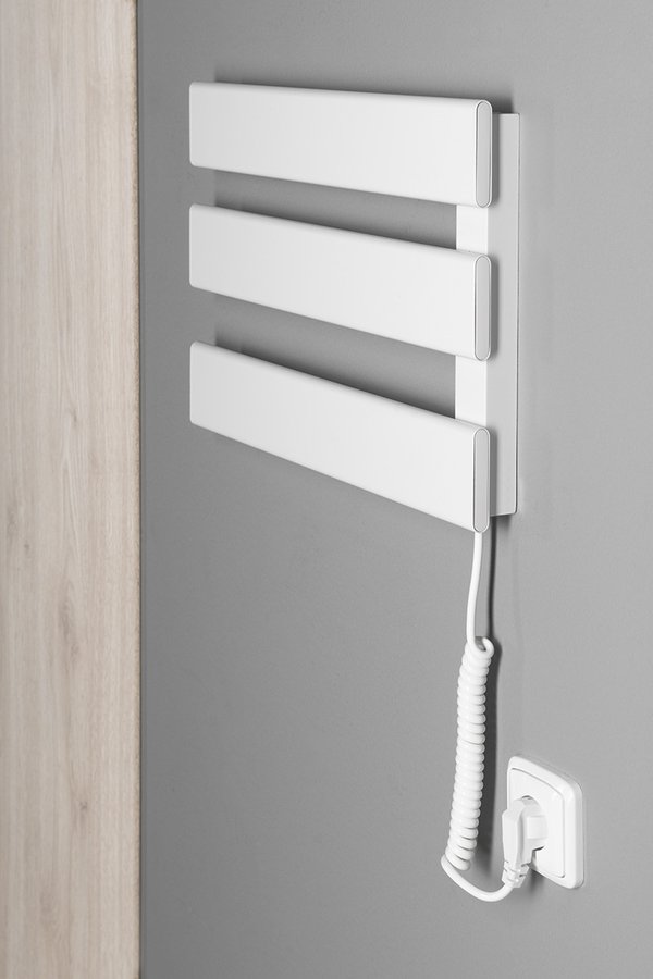 ELVIS elektrický sušák ručníků 457x342x55 mm, 50 W, bílá EB480