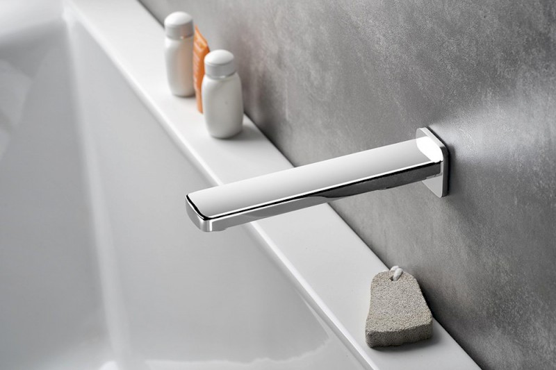 JUMPER nástěnná výtoková hubice, chrom JM049