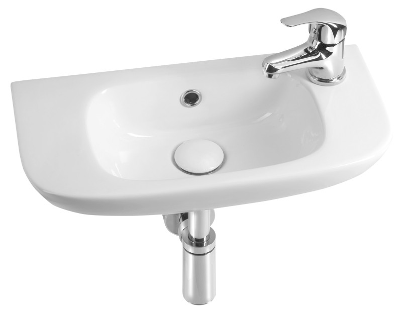 KIA keramické umývátko 49x25cm, bílá NP405