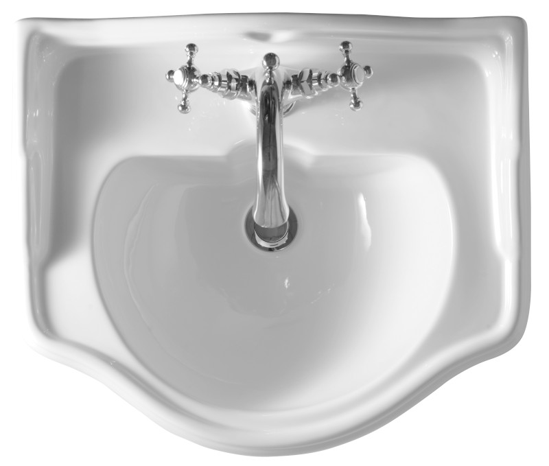 RETRO keramické umyvadlo 56x46,5cm, bílá 104501