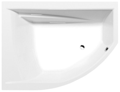 TANDEM L asymetrická vana 170x130x50cm, bílá 96611