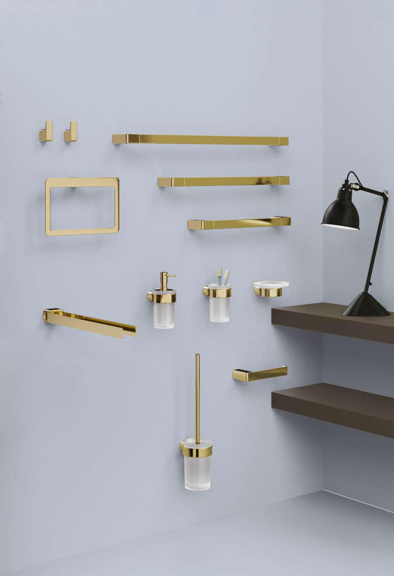 PIRENEI háček, balení 2ks, zlato PI2787