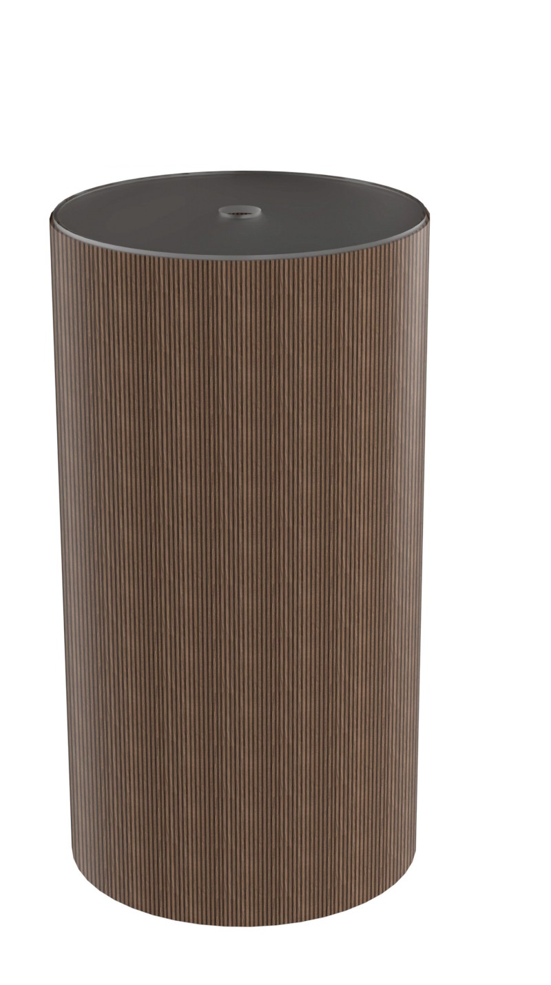 OASIS podstavec pod umyvadlo, LED difuzor, ø 400x745mm, dub cardamom AS708-K2776