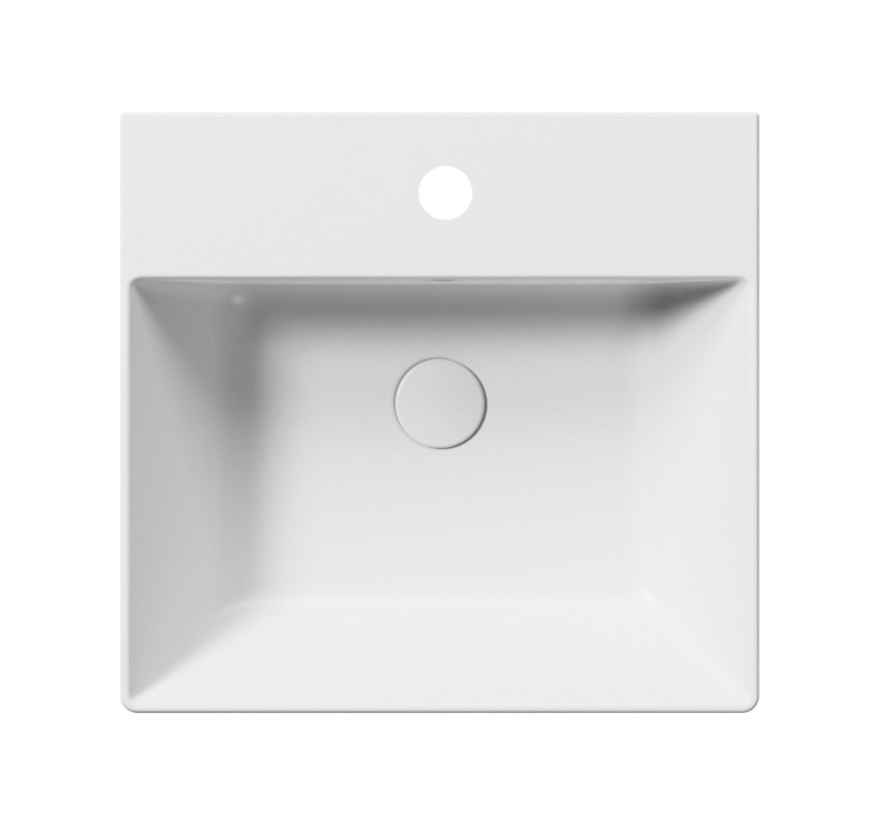 KUBE X keramické umyvadlo 50x47cm, bílá mat 9430109