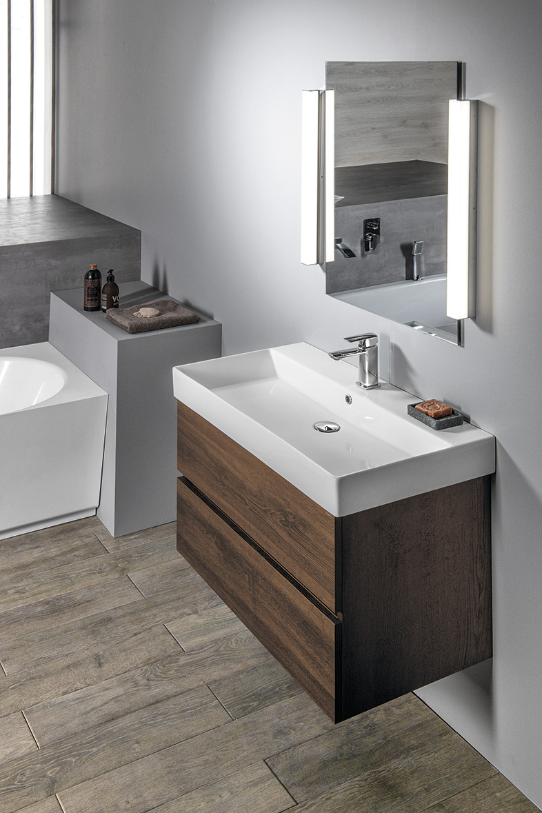 ODETTA umyvadlová skříňka 57x50x43,5cm, dub alabama DT060-2222