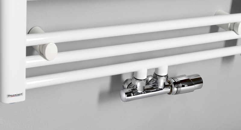 WICHER připojovací sada termostatická pro středové připojení 50mm, provedení chrom 600.311.1