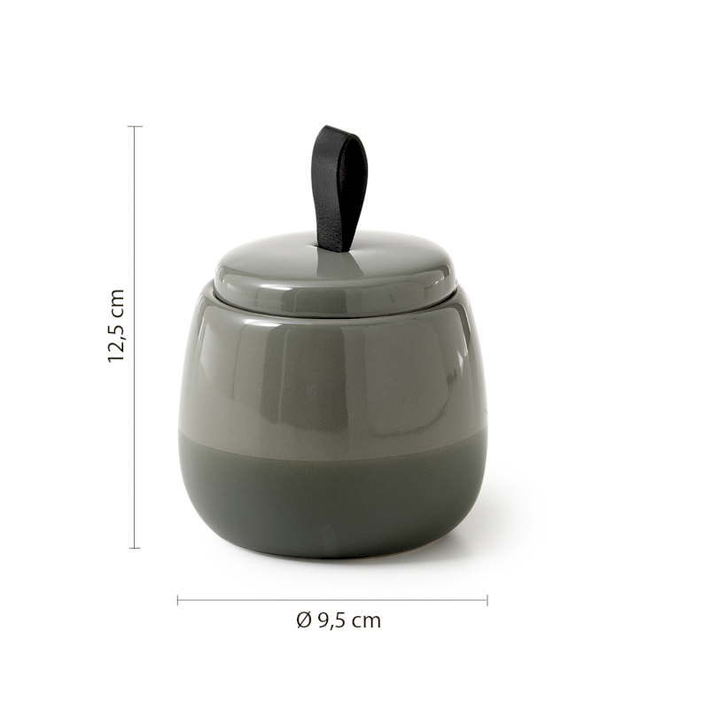 WILMA dóza na postavení, zelená WL0307