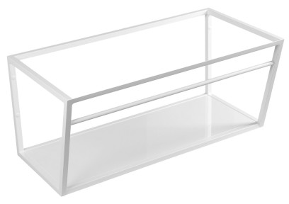 SKA konzole s policí 900x400x460mm, bílá mat SKA113