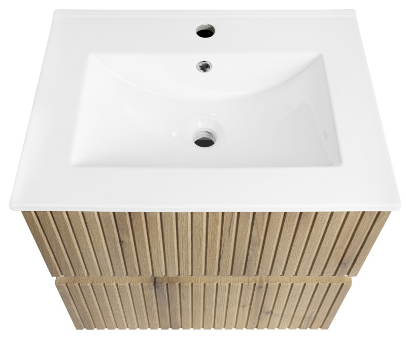 PANEDA STRIP umyvadlová skříňka 59,5x55x45,2cm, dub emporio PN360