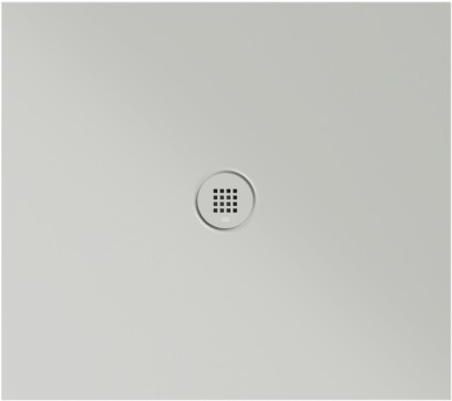 Keramická sprchová vanička, obdélník 90x80x2cm, cenere mat 46090817