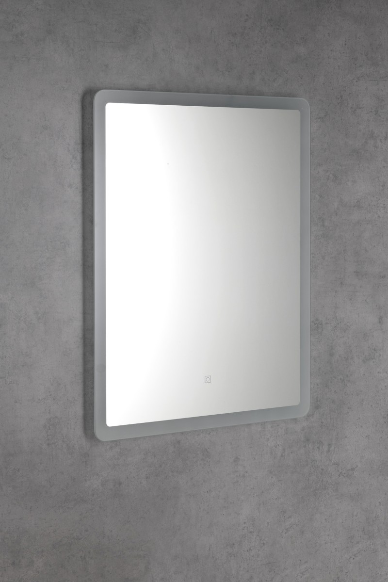 FAGO zrcadlo s LED podsvícením 60x80cm, dotykový senzor, stmívatelné FA060