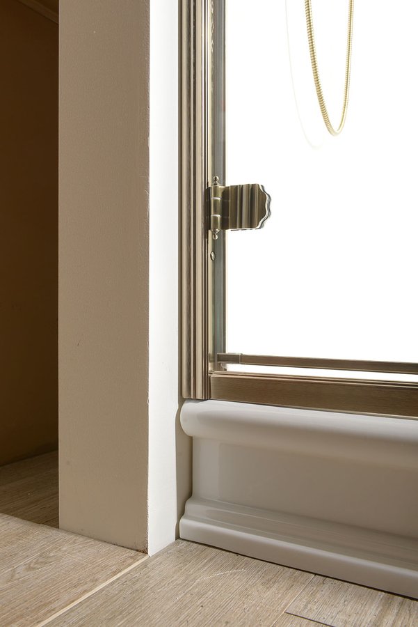 RETRO keramická sprchová vanička, čtverec 90x90x20cm, bílá 133801