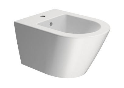 KUBE X bidet závěsný 36x50cm, bílá mat 9464109