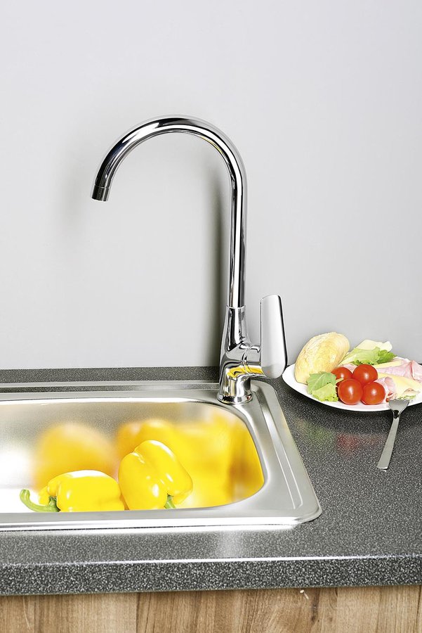 LOTTA stojánková dřezová baterie, chrom LT603