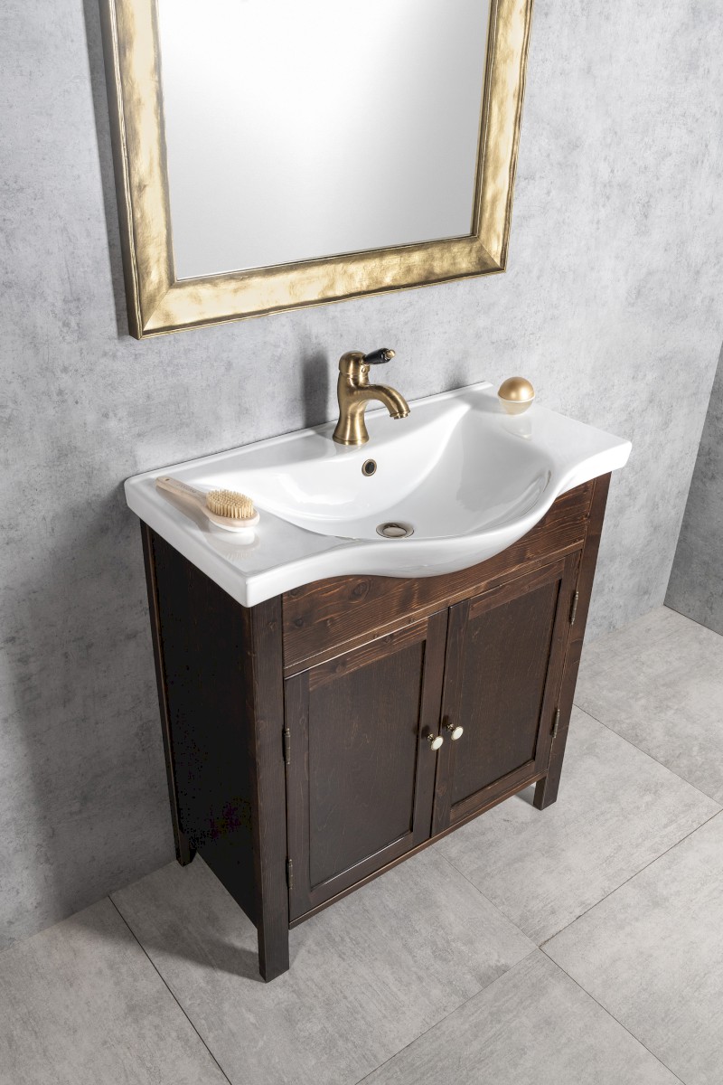 ZARA 80 keramické umyvadlo nábytkové 79,5x46cm, bílá 10080