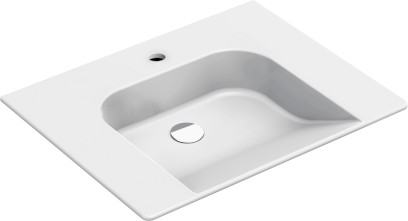 COMMUNITY keramické umyvadlo 70x55cm, bez přepadu, bílá ExtraGlaze 7632111