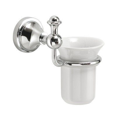 NEVIS sklenka, keramika, chrom NV1013