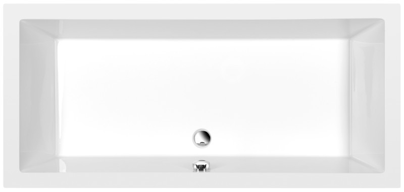 DEEP hluboká sprchová vanička s konstrukcí, obdélník 160x75x26cm, bílá 72387