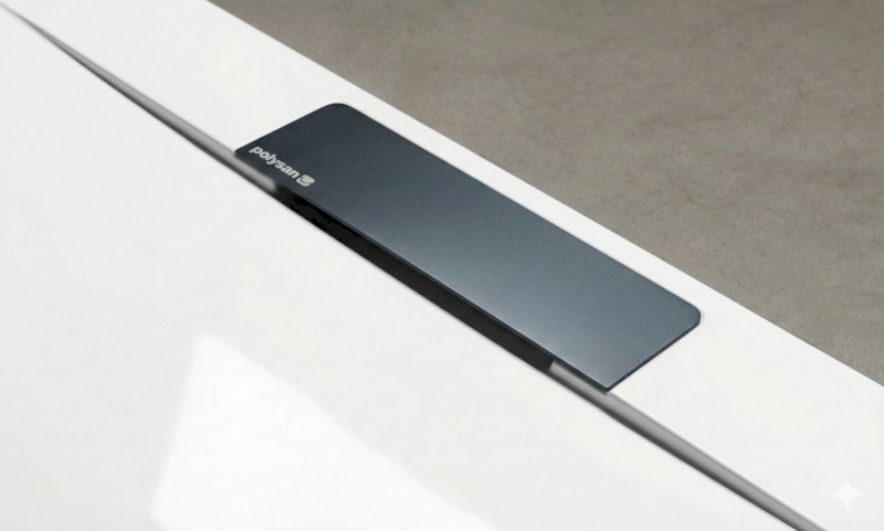 KAZUKO vaničkový sifon, DN40, krytka gun metal 26367