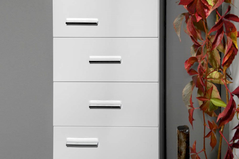 ZOJA/KERAMIA FRESH skříňka vysoká 35x184x29cm, bílá 51220