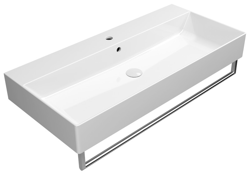 KUBE X keramické umyvadlo 100x47cm, bílá ExtraGlaze 9423111