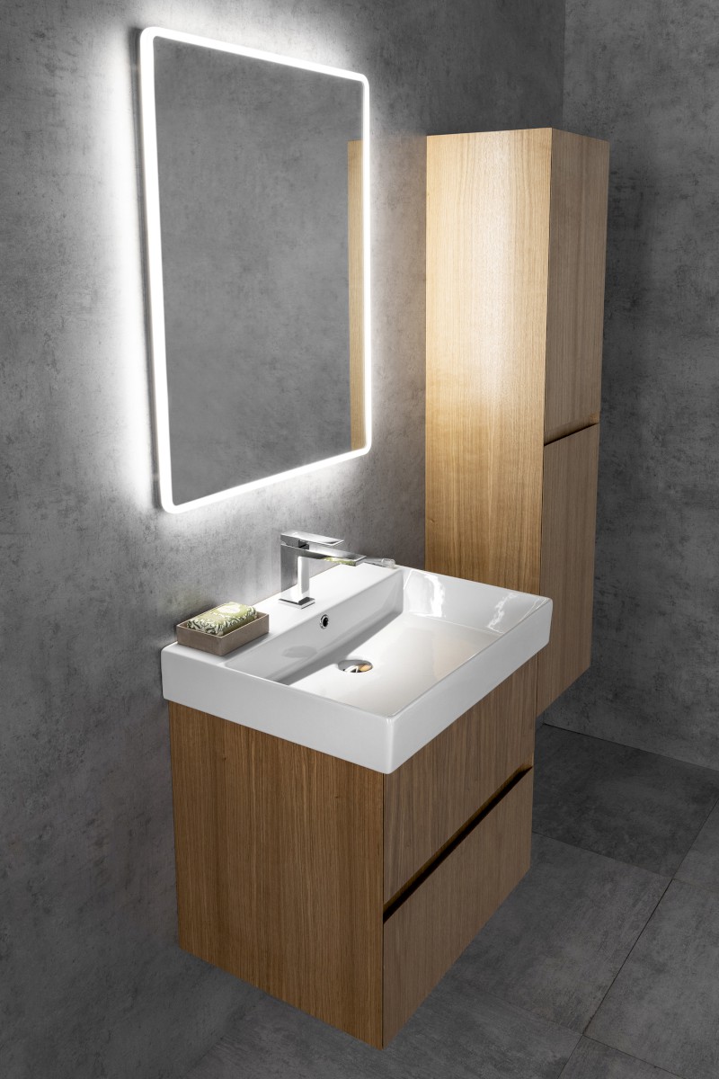 FILENA umyvadlová skříňka 57x51,5x43cm, dub FID1260D