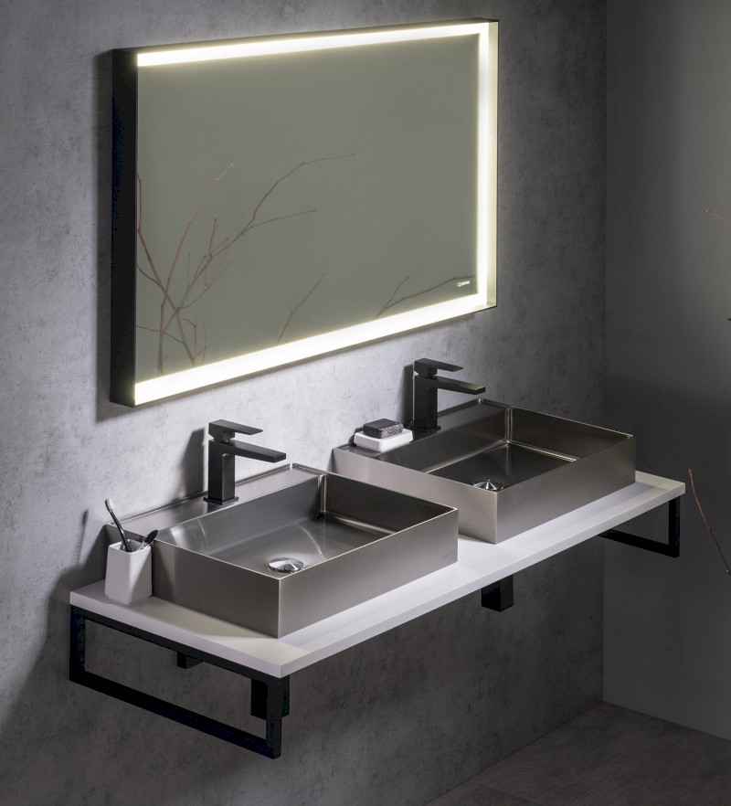 PLATO deska Rockstone 1700x24x500mm, bílá mat PL170-0101