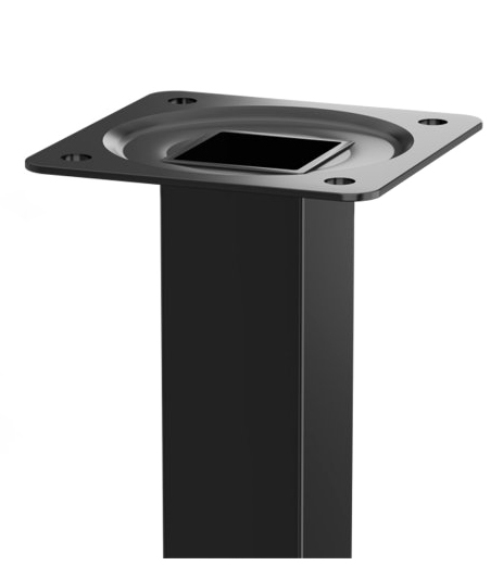 Nábytková nožička, výška 200mm, černá mat 30389