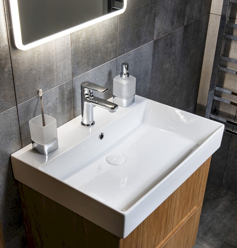 KAI stojánková umyvadlová baterie, chrom KA02