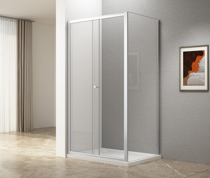 UGGA posuvné sprchové dveře 1400mm, čiré sklo ATS140