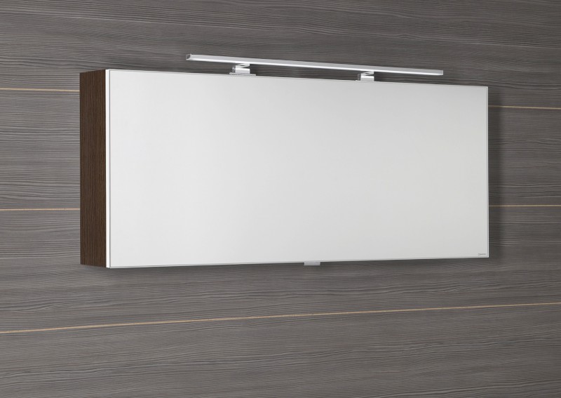 CLOE galerka s LED osvětlením 120x50x18cm, borovice rustik CE120-0016