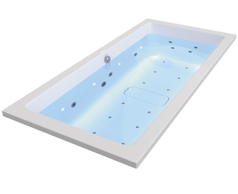 COLORTERAPIE RGB vnitřní bodové osvětlení vany, 8 LED diod 91408